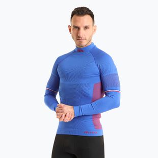 Pánska termoakčná mikina Mico M1 Mock Neck cobalto