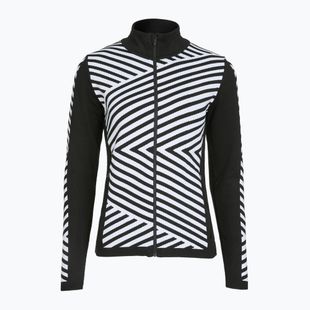 Dámska termo mikina Newland Coral Full Zip black/white