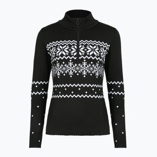 Dámska termo mikina Newland Groenlandia Half Zip black/white