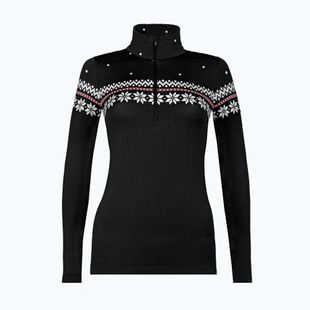 Dámska termo mikina Newland Hilde Half Zip black/white