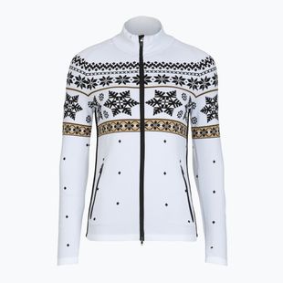 Dámska termo mikina Newland Jadis Full Zip white/black