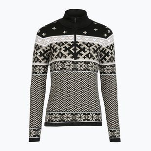 Dámska termo mikina Newland Kristel Half Zip black/stone