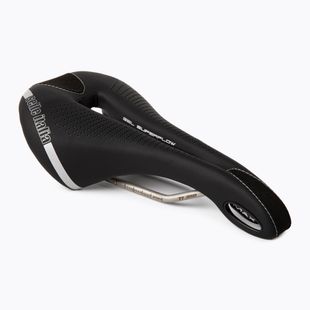 Cyklistické sedlo Selle Italia MAX FLITE GEL SUPERFLOW L TI 316 čierne SIT-024H901IKC002
