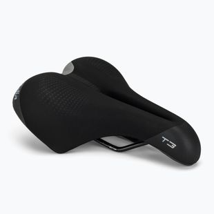 Sedlo na bicykel Selle Italia Sportouring T 3 Flow, Fec Alloy Rail, Soft-Tek, Light Gel black