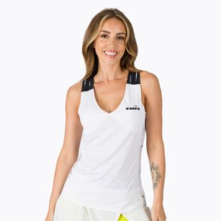 Dámske tenisové tričko Diadora Clay white 102.174118