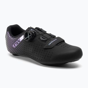 Dámska cestná obuv Northwave Core Plus 2 black/iridescent