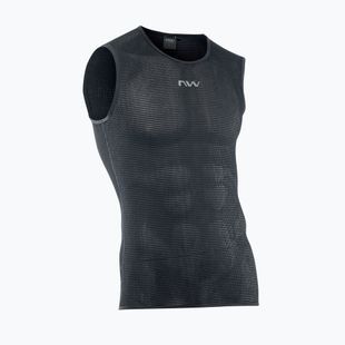 Pánsky cyklistický dres Northwave Light Sleeveless black