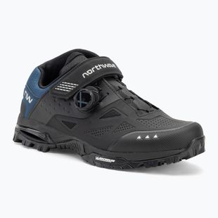 Pánske MTB cyklistické topánky Northwave Enduro Mid 2 black/deep blue