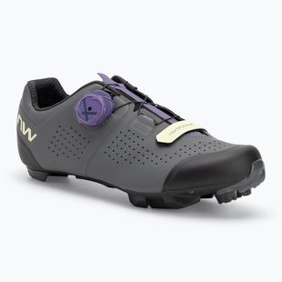 Dámske MTB cyklistické topánky Northwave Razer dark grey/dark purple