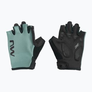 Dámske cyklistické rukavice Northwave Active Short Finger sage