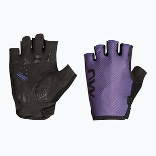Dámske cyklistické rukavice Northwave Active Short Finger dark purple