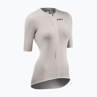 Cyklistický dres Northwave Essence Jersey light grey
