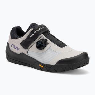 Pánske MTB cyklistické topánky Northwave Overland Plus light grey/dark purple
