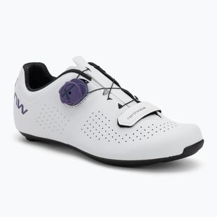 Dámska cestná obuv Northwave Storm Carbon white/dark purple