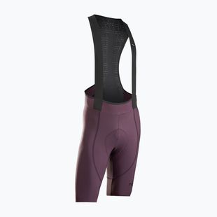 Pánske cyklistické šortky Northwave Fast Bibshort grape wine