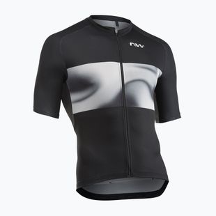 Pánsky cyklistický dres Northwave Force Evo black/light grey