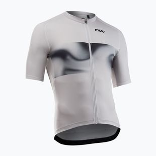 Pánsky cyklistický dres Northwave Force Evo light grey
