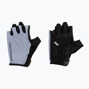 Dámske cyklistické rukavice Northwave Active Max Short Finger ice grey