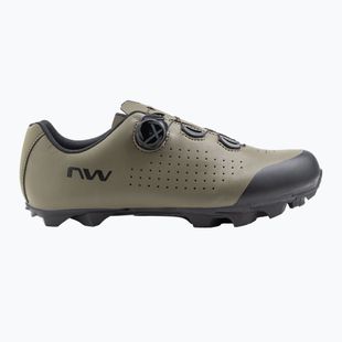 Pánske MTB cyklistické topánky Northwave Scorpius Plus green forest/black
