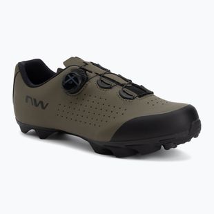 Pánske MTB cyklistické topánky Northwave Scorpius Plus green forest/black