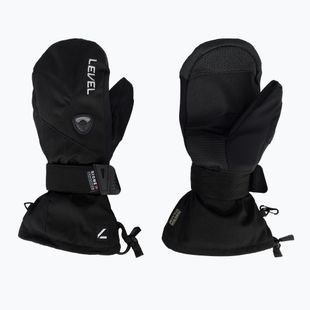 Pánske snowboardové rukavice Level Fly Mitt black