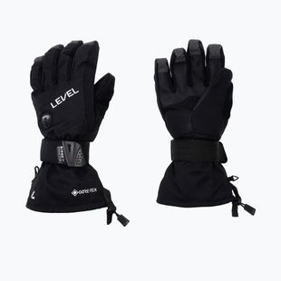 Pánske snowboardové rukavice Level Half Pipe Gore Tex black 1011