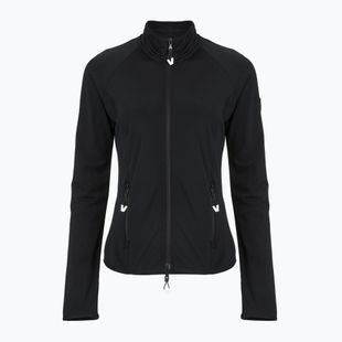 Dámska lyžiarska mikina EA7 Emporio Armani Ski Cortina Powerstretch Fz black