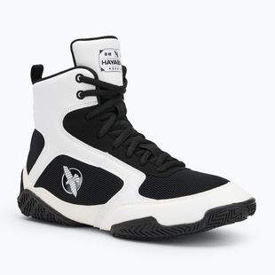 Pánska boxerská obuv Hayabusa Pro Boxing black white