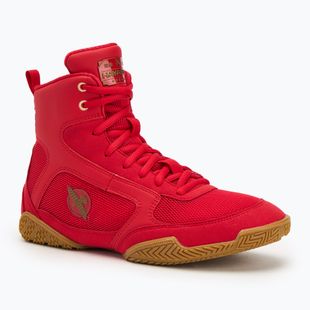 Pánska boxerská obuv Hayabusa Pro Boxing  black red