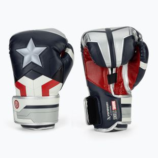 Boxerské rukavice Hayabusa Marvel's Captain America silver/blue