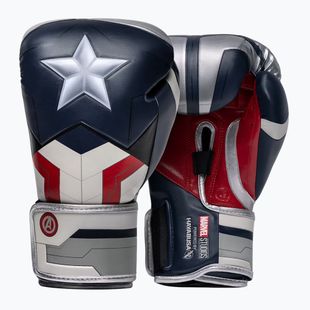 Boxerské rukavice Hayabusa Marvel's Captain America silver/blue