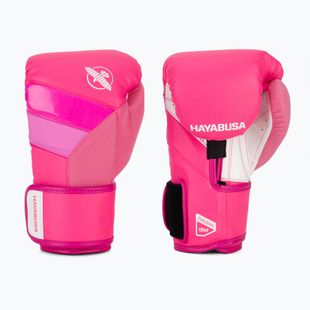 Hayabusa T3 Neon neónovo ružové boxerské rukavice