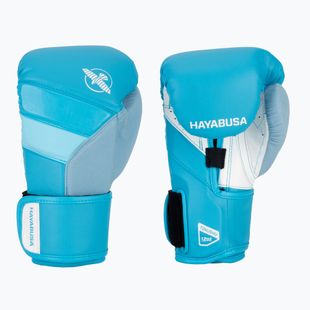Hayabusa T3 Neon neónovo modré boxerské rukavice