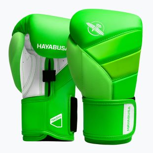 Hayabusa T3 Neon neónovo zelené boxerské rukavice