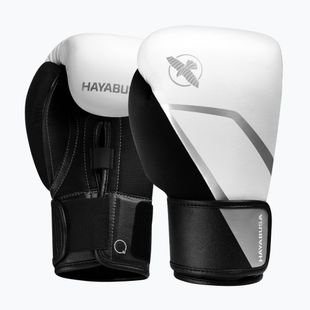 Boxerské rukavice Hayabusa E1 Boxing white/silver