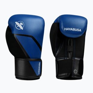 Boxerské rukavice Hayabusa E1 Boxing blue/black