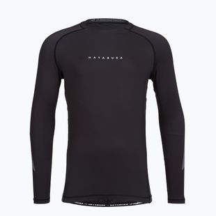 Pánsky rashguard s dlhým rukávom Hayabusa Core Rash Guard black