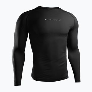 Pánsky rashguard s dlhým rukávom Hayabusa Core Rash Guard black