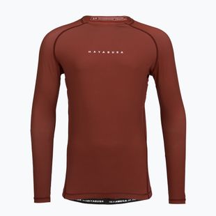 Pánsky rashguard s dlhým rukávom Hayabusa Core Rash Guard red