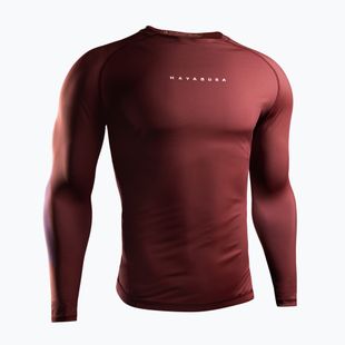 Pánsky rashguard s dlhým rukávom Hayabusa Core Rash Guard red