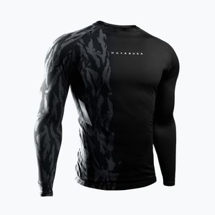 Pánsky rashguard longsleeve Hayabusa Apex Rash Guard black