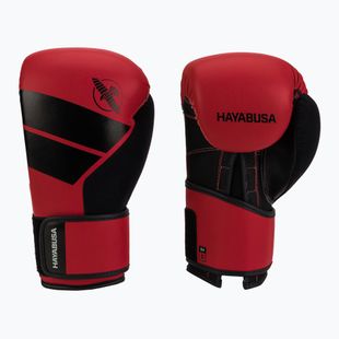 Hayabusa S4 červené boxerské rukavice S4BG