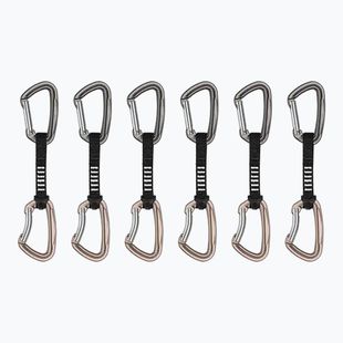 Súprava lezeckých expresov Grivel ALL-Round Alpha 6 pack 11 cm čierna/žltá