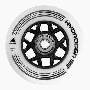 Náhradné kolieska Rollerblade Hydrogen SE 90 mm/85A + ILQ9 8 ks white/black