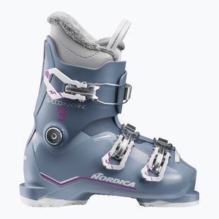 Detské lyžiarske topánky Nordica Speedmachine J 3 blue/light blue/fucsia