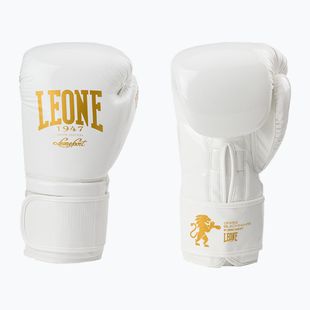 Leone 1947 Black&White biele boxerské rukavice GN059