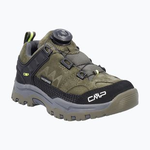 Detské turistické topánky CMP Kiruna Low FitGo Waterproof olive