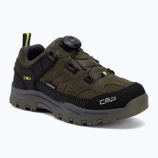 Detské turistické topánky CMP Kiruna Low FitGo Waterproof olive