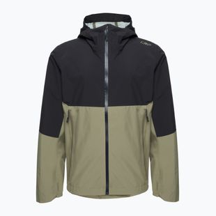 Pánska bunda do dažďa CMP 35Z6187 Fix Hood sage