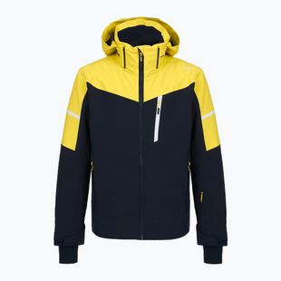 Pánska lyžiarska bunda CMP 35W0077 Zip Hood black/blue